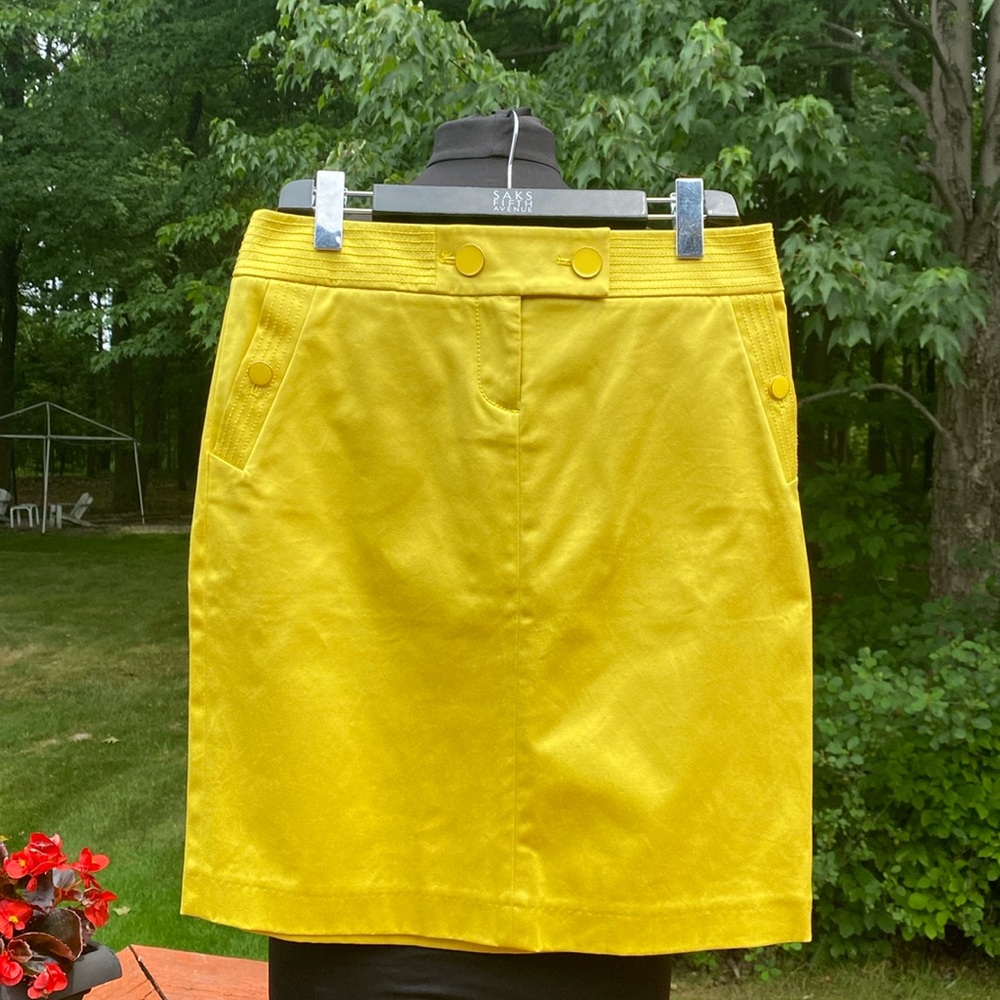 J.Crew Mustard Colored, Excellent Condition, measurements in photos below.